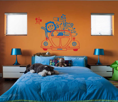 Animal Carnival Wall Sticker