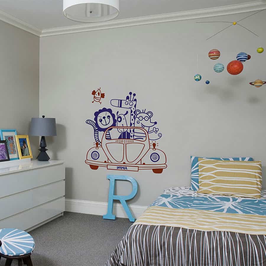 Animal Carnival Wall Sticker