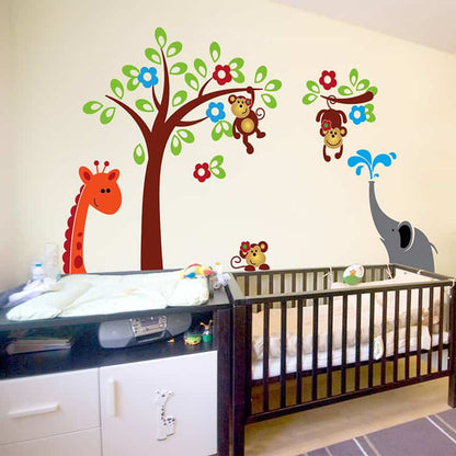 Little Animals Hangout Wall Sticker