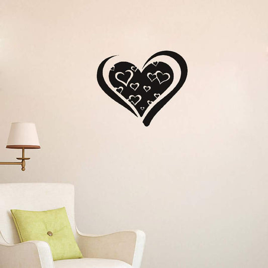 Boom Boom Heart Wall Sticker