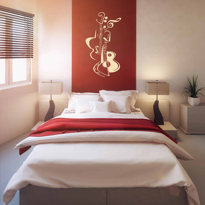 Guitar Wall Sticker