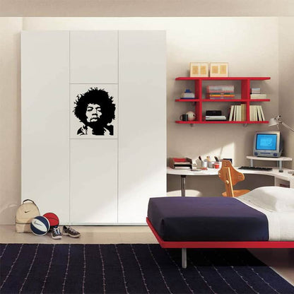 Jimi Hendrix Wall Sticker