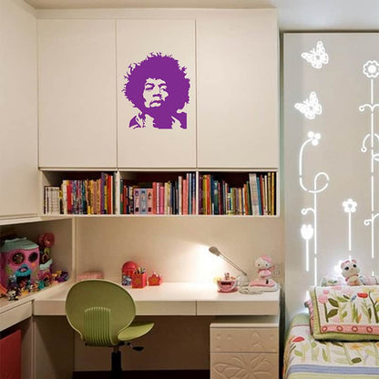 Jimi Hendrix Wall Sticker