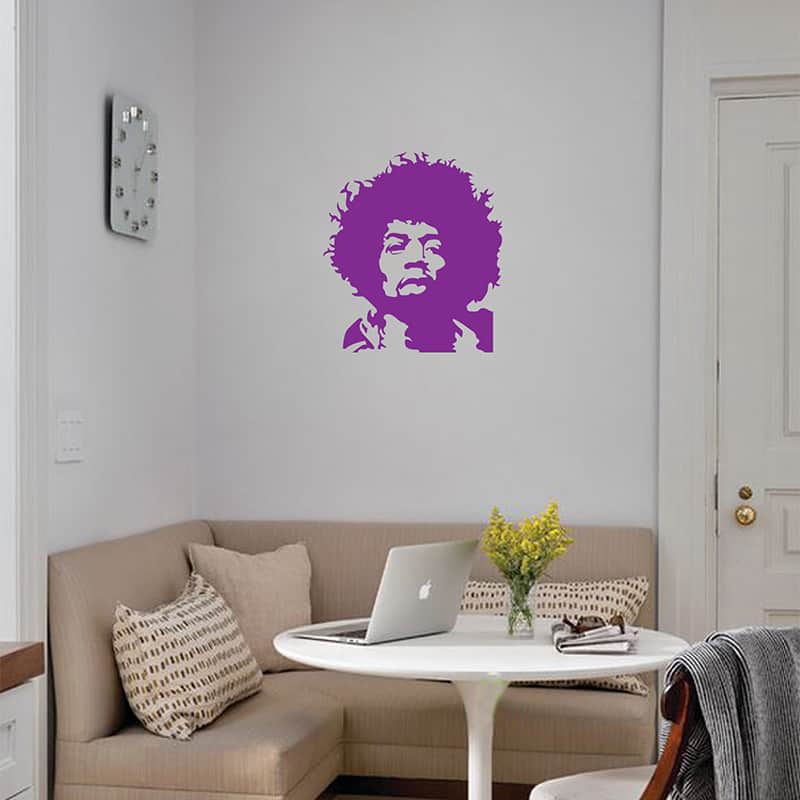 Jimi Hendrix Wall Sticker