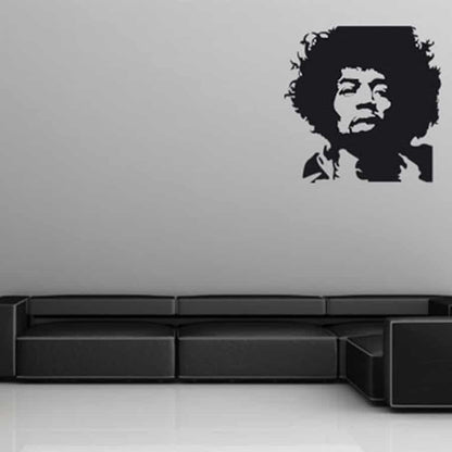 Jimi Hendrix Wall Sticker