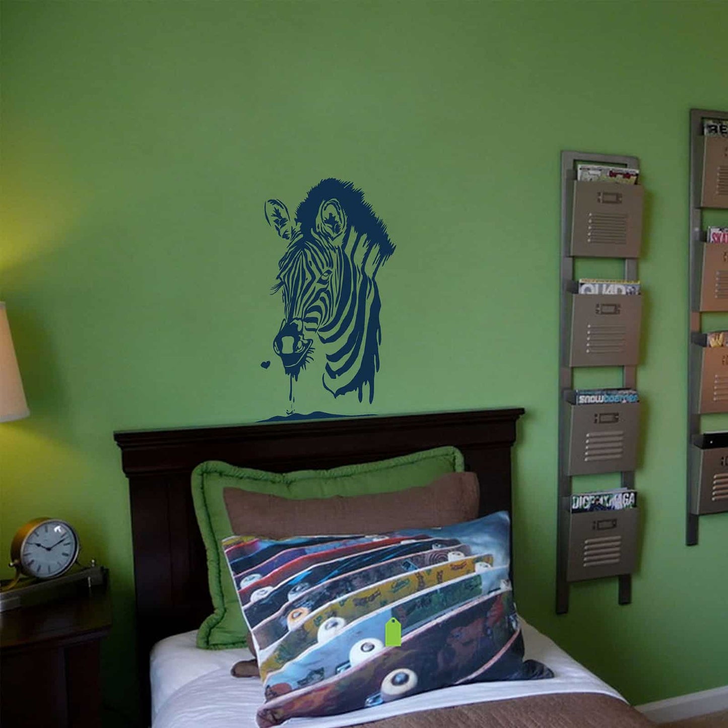 Zebra Paint Wall Sticker