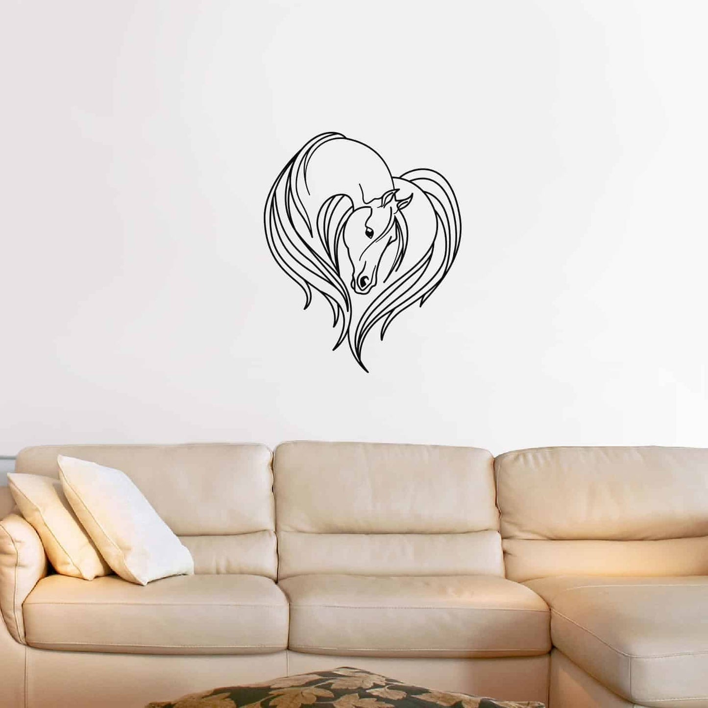 Horse Love Wall Sticker