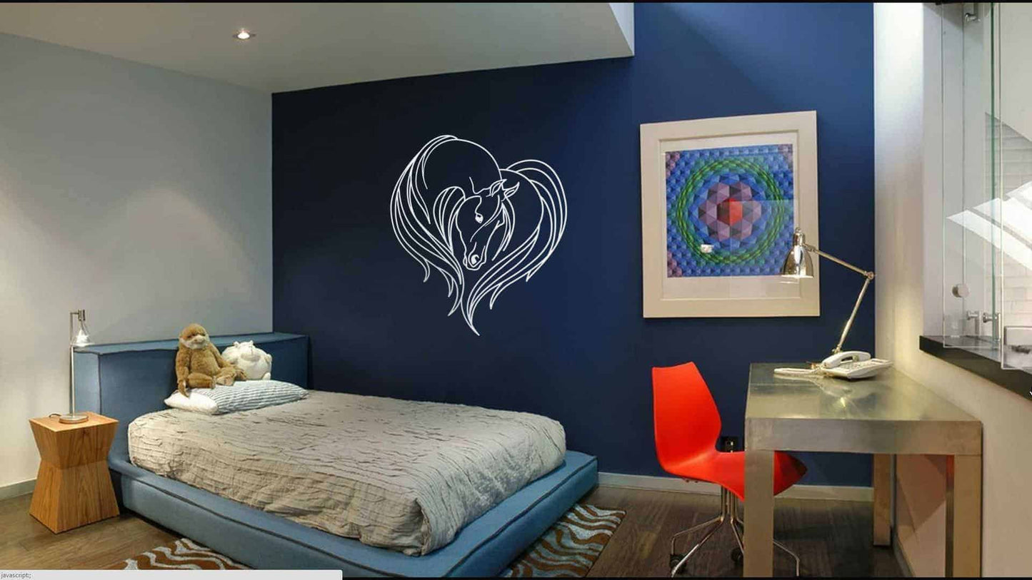 Horse Love Wall Sticker