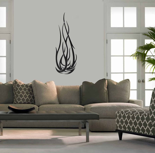 Flame tattoo Wall Sticker