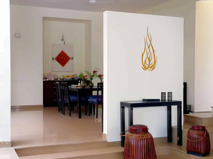 Flame tattoo Wall Sticker