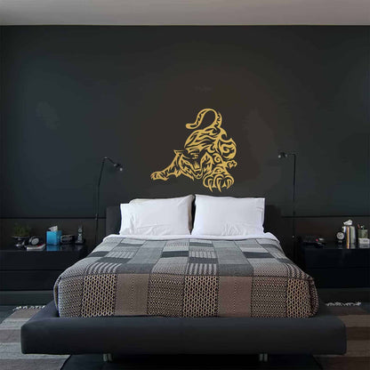 Playful Tiger Wall Sticker