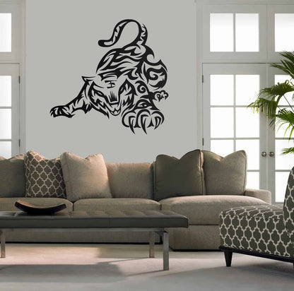 Playful Tiger Wall Sticker