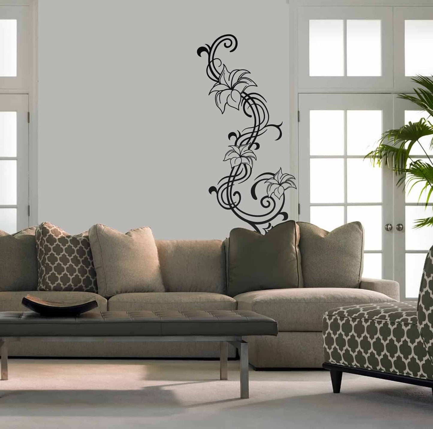 Flower Twist Wall Sticker