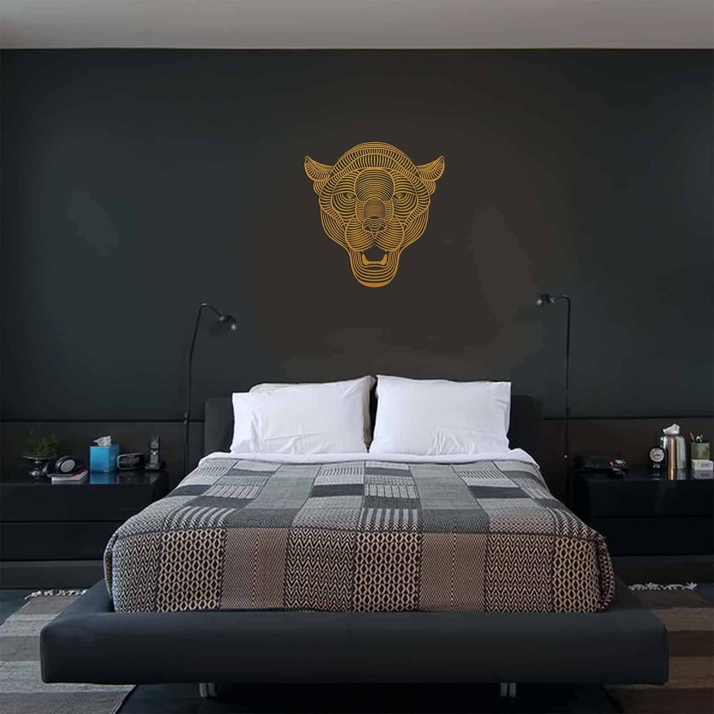 Tiger Diamond Wall Sticker