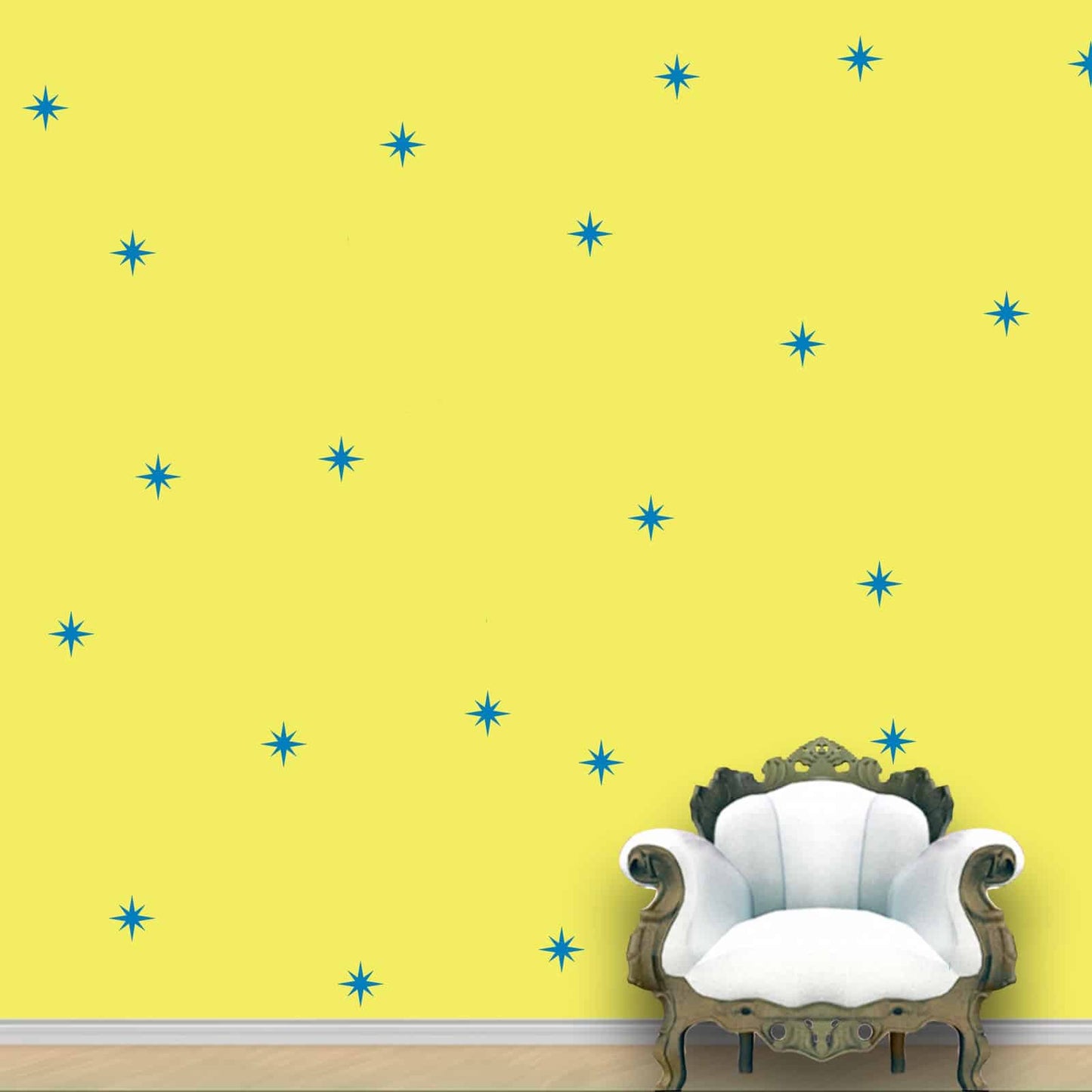 Shining Star Wall Pattern