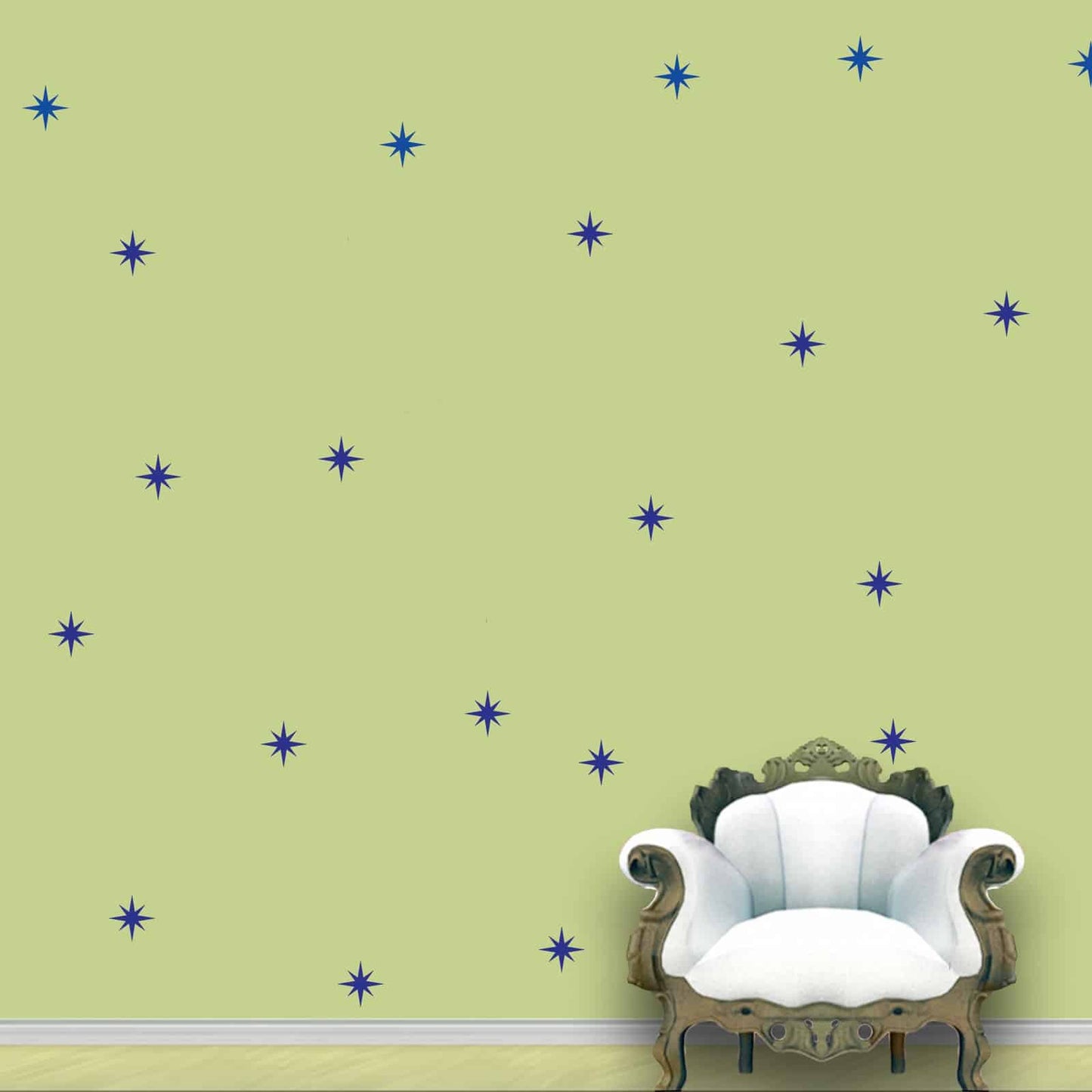 Shining Star Wall Pattern