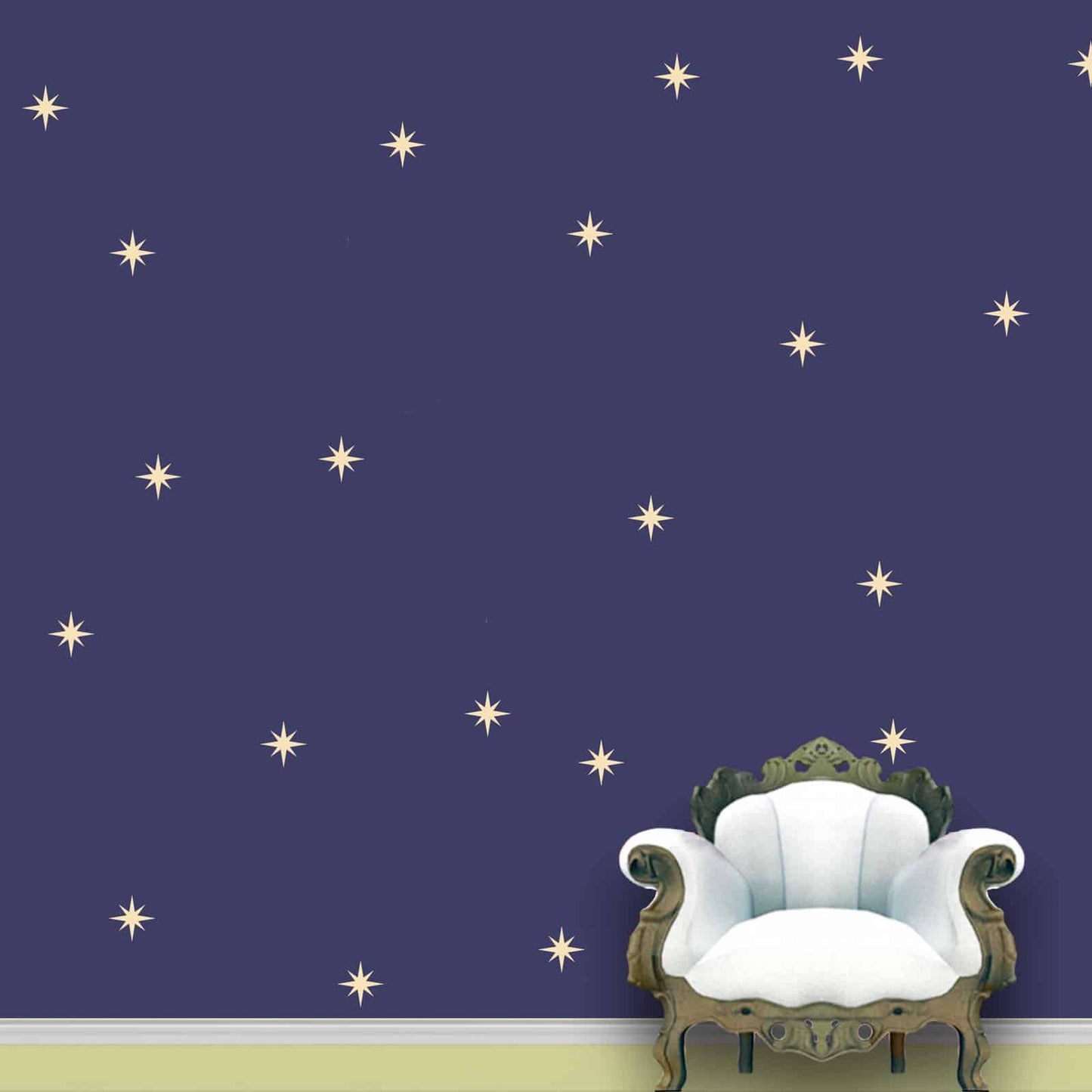 Shining Star Wall Pattern