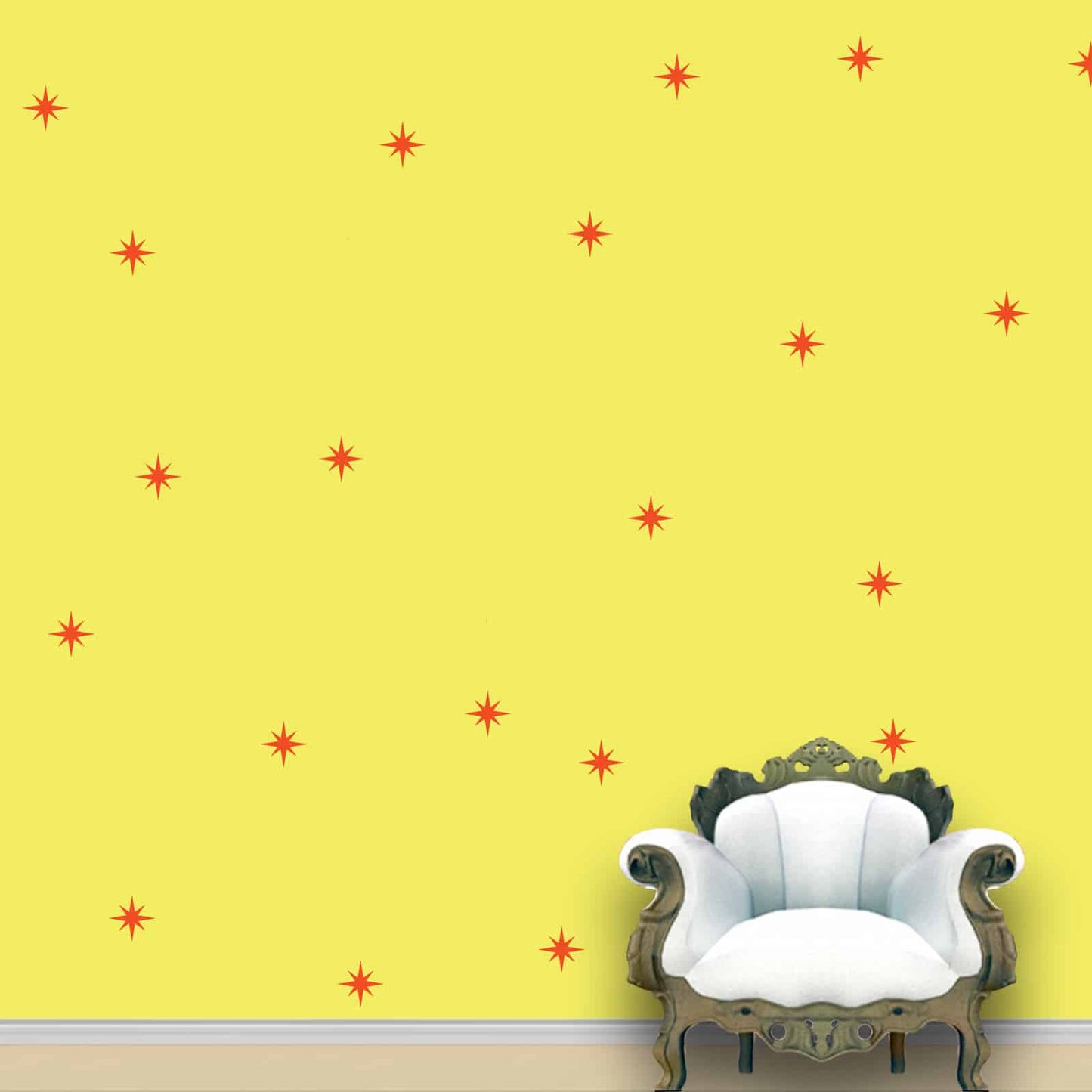 Shining Star Wall Pattern