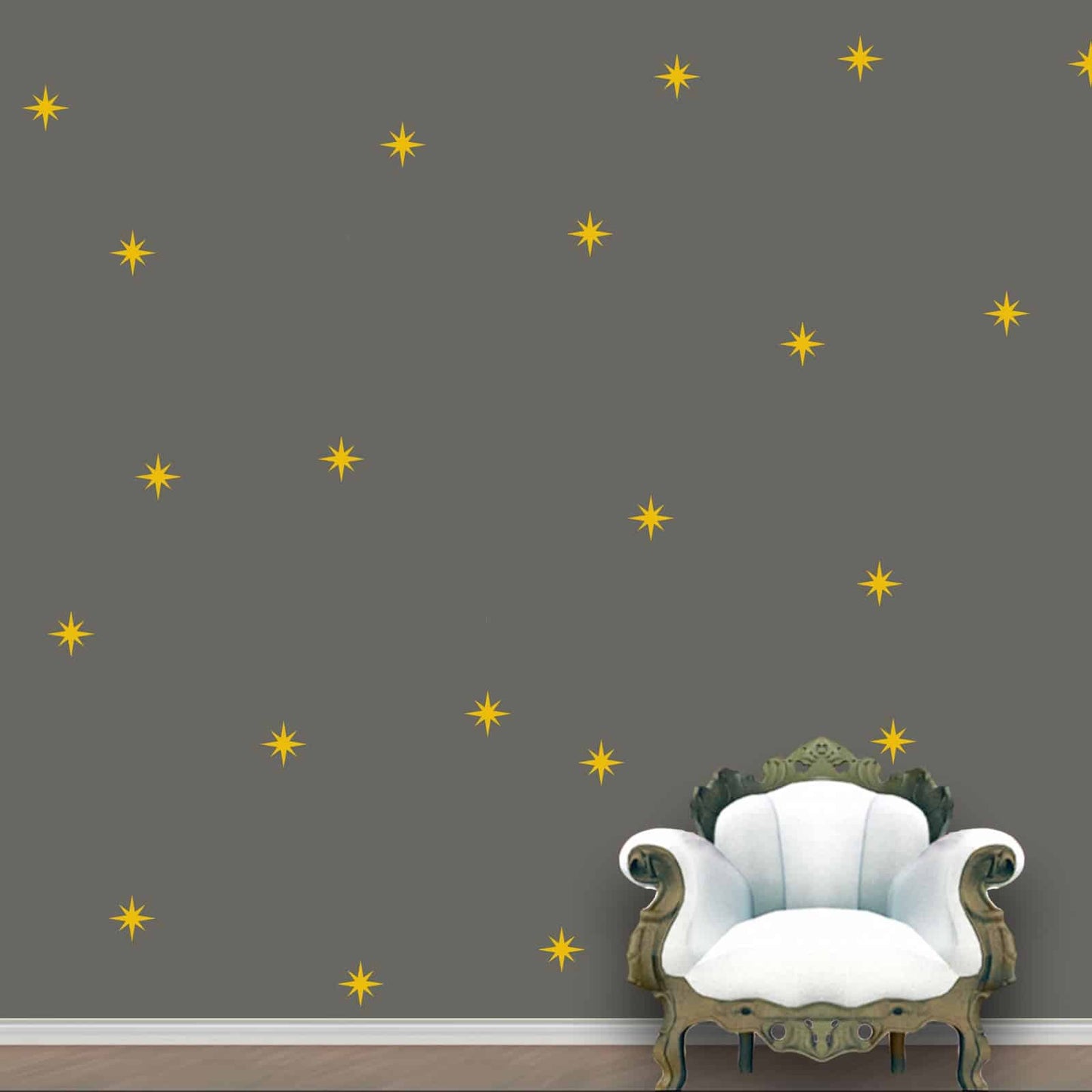 Shining Star Wall Pattern