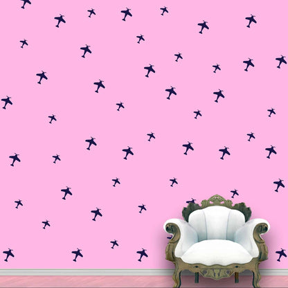 Aeroplanes Wall Pattern