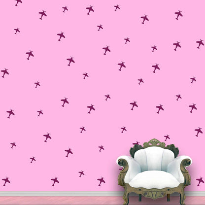 Aeroplanes Wall Pattern