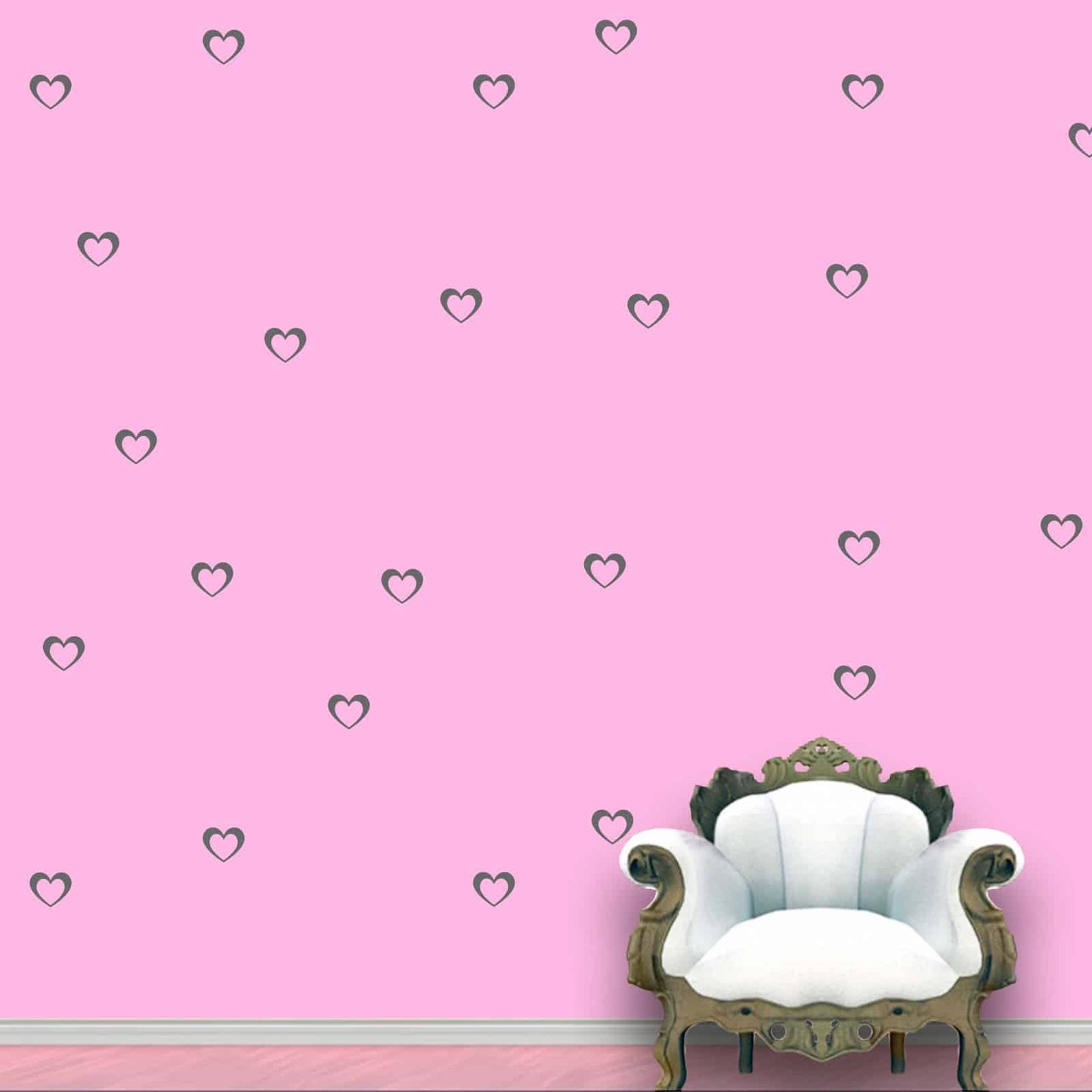 Heart Wall Pattern