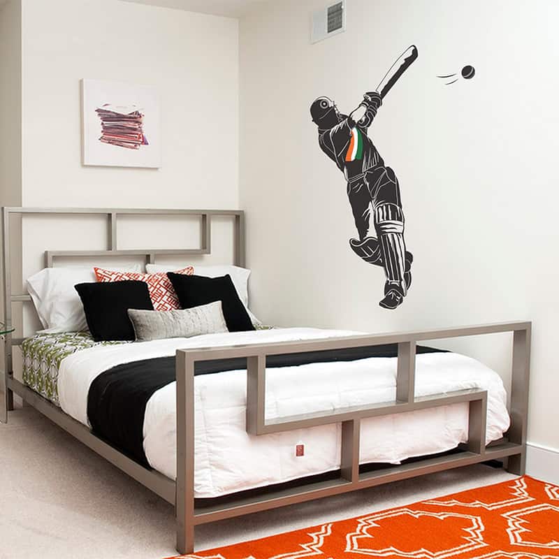 Cricket is life Wall Sticker