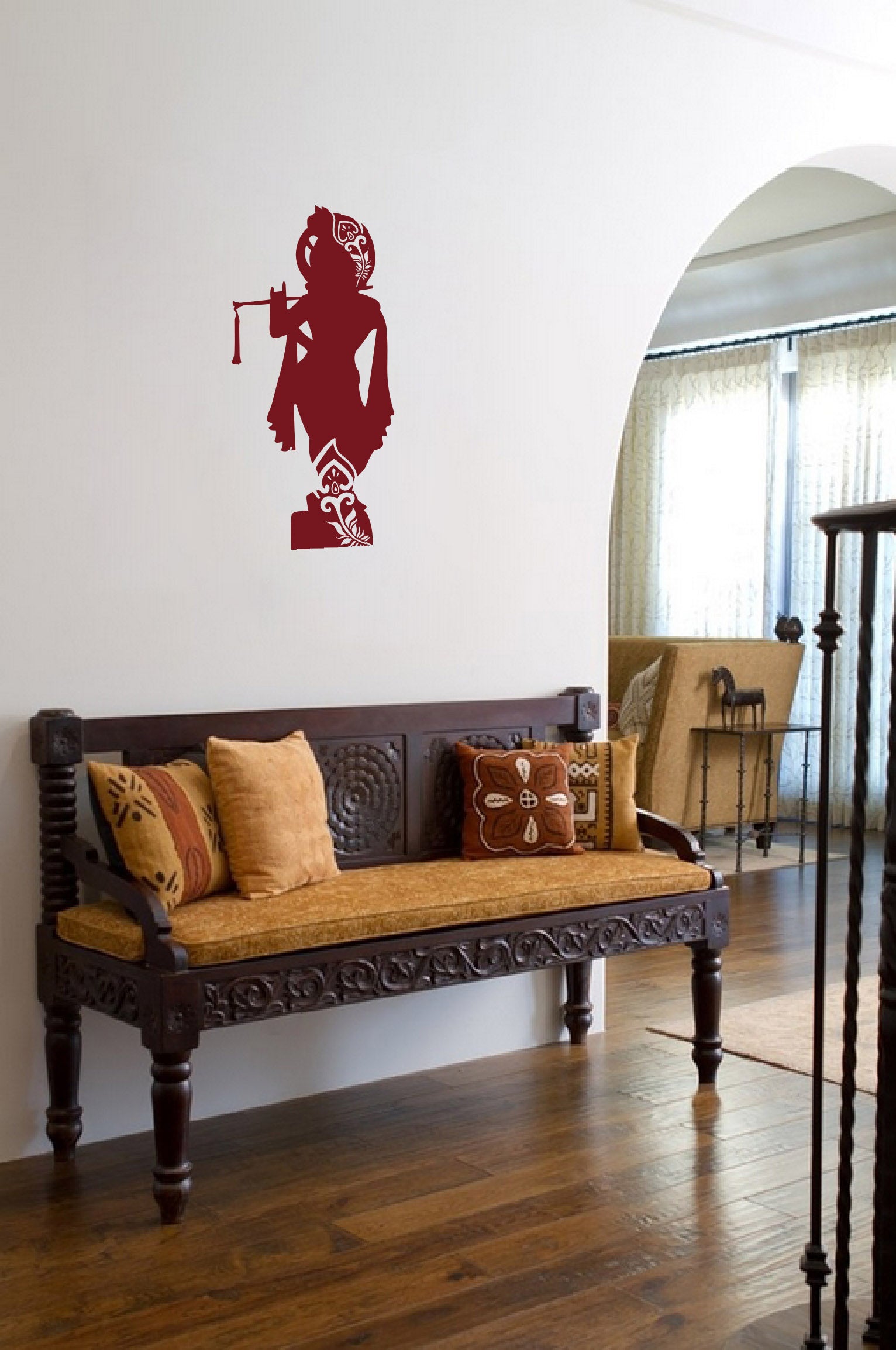 Murli Sticker Lord Krishna wall sticker – WallDesign