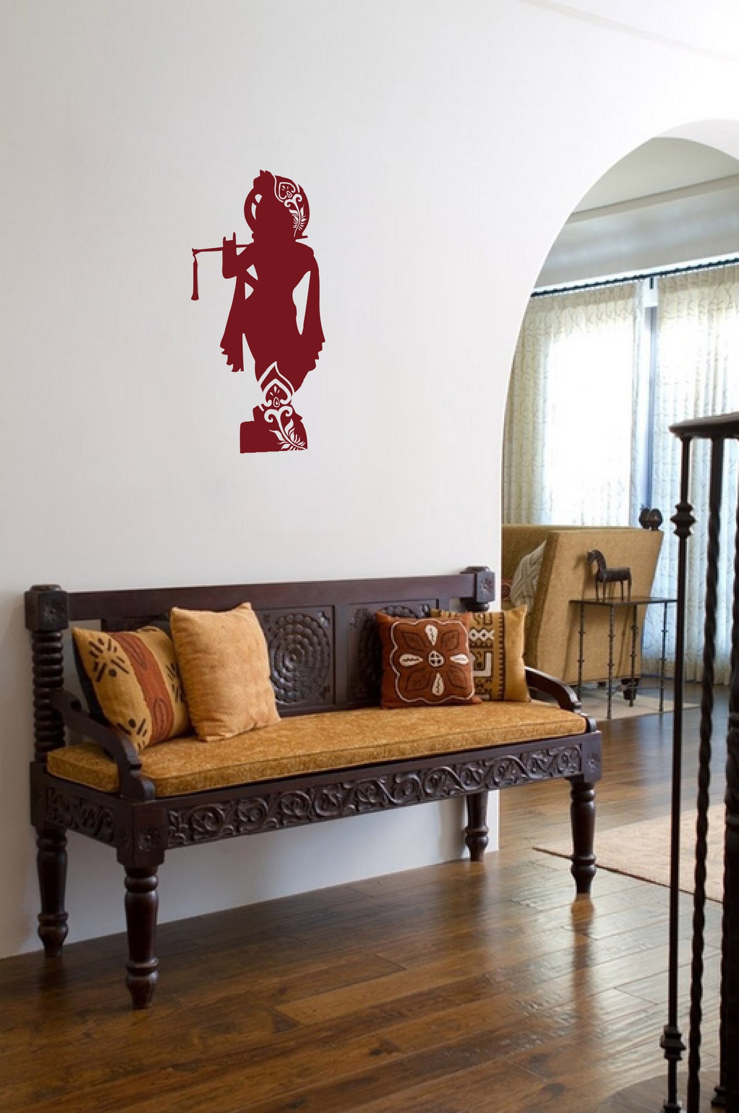 Lord Krishna wall sticker