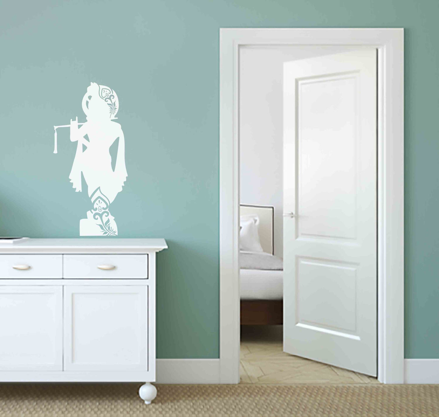 Lord Krishna wall sticker