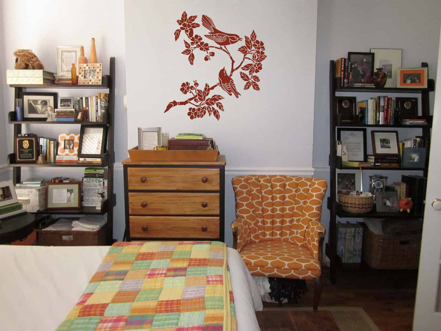 Asian bird-2 Wall Sticker