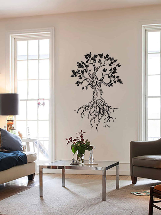 Beautiful root tree Wall Sticker