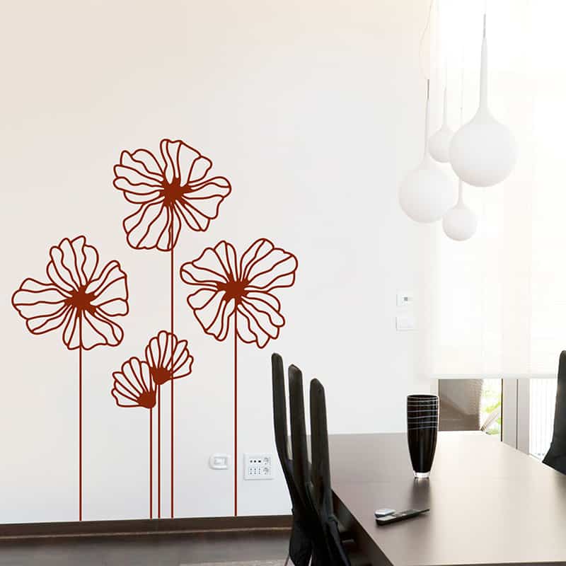 Floral Zeal Wall Sticker