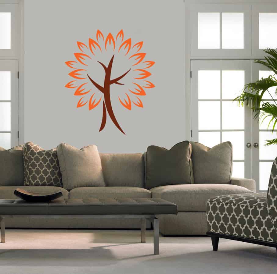 A Flame in your Room Wall Sticker