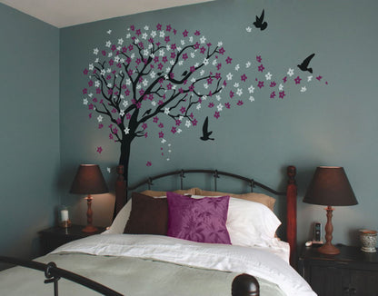 Cherry Blossom Tree Decal