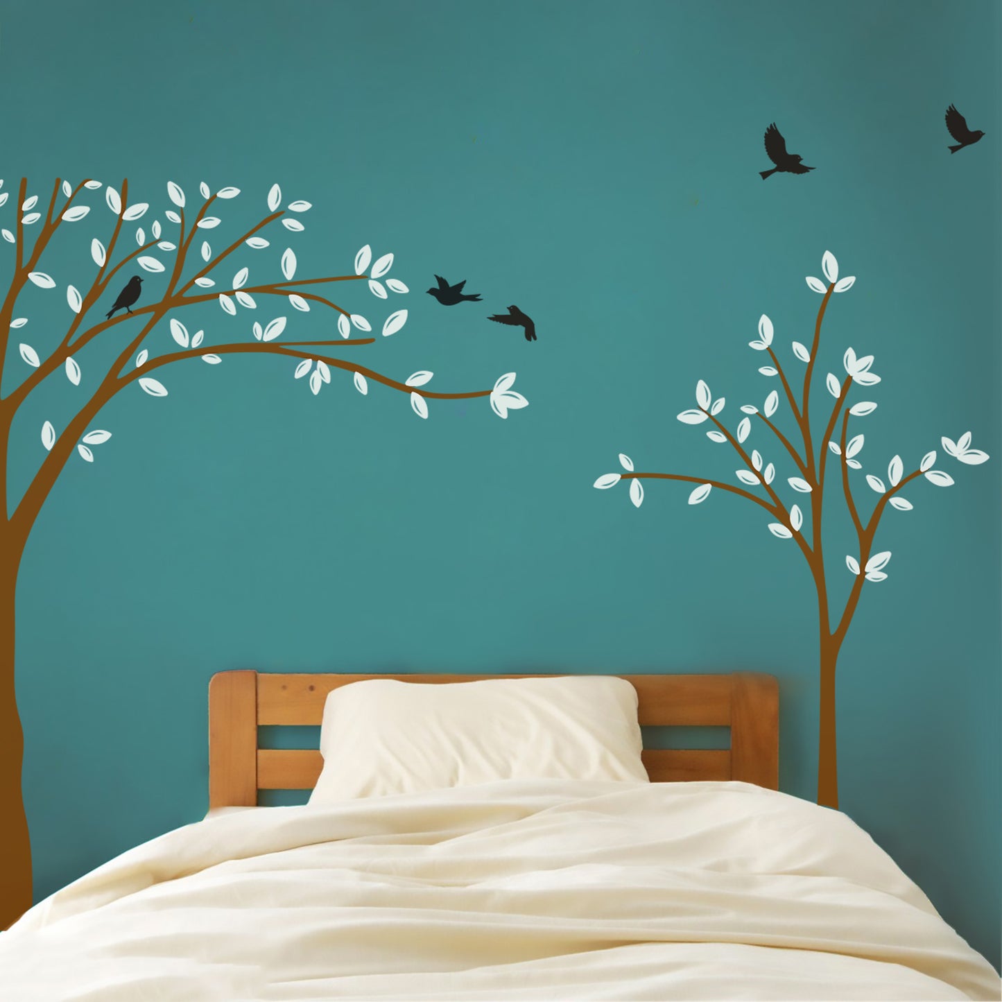 Little Gem Tree Wall Sticker with Birds