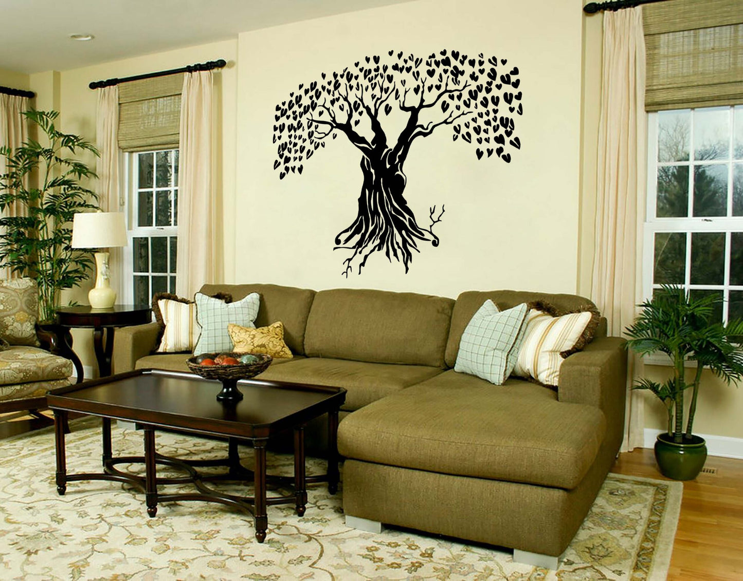 Wisdom Peepal Tree Wall Sticker