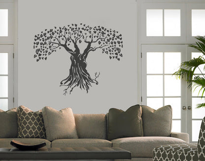 Wisdom Peepal Tree Wall Sticker