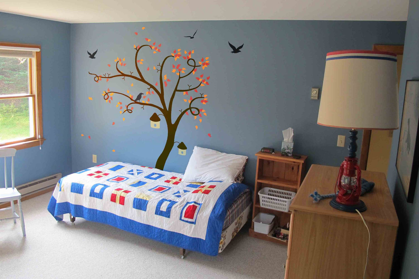 Cute Nest Tree Wall Sticker