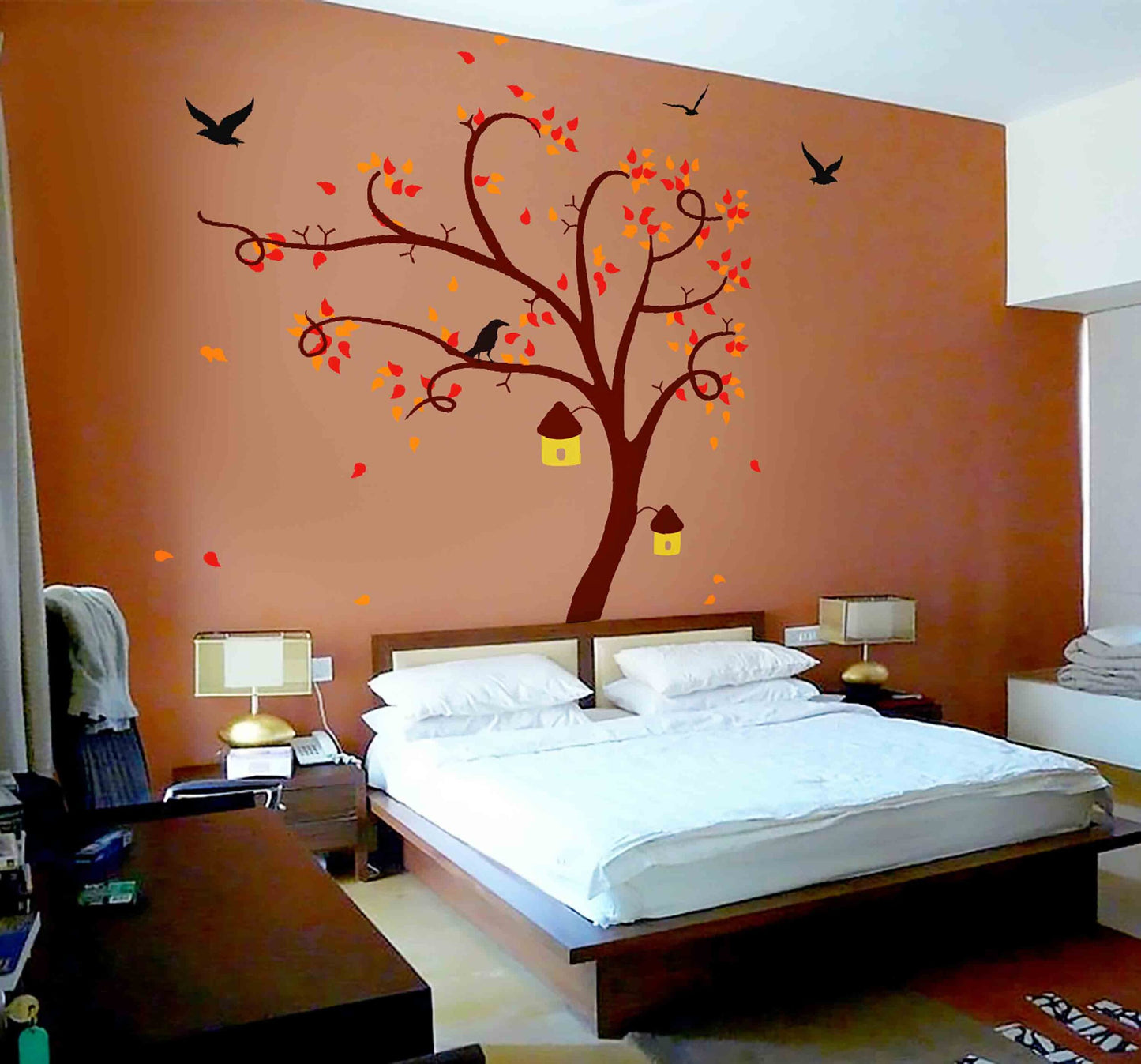 Cute Nest Tree Wall Sticker