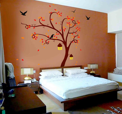 Cute Nest Tree Wall Sticker