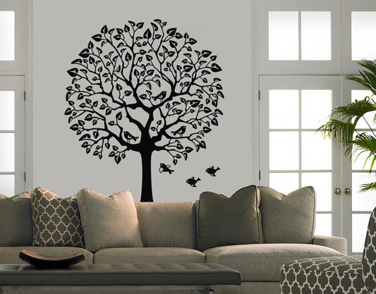 Artistic Tree Decal Wall Art