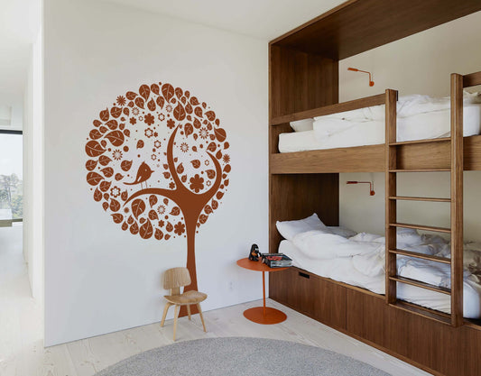 Graphic Abstract Tree Decal