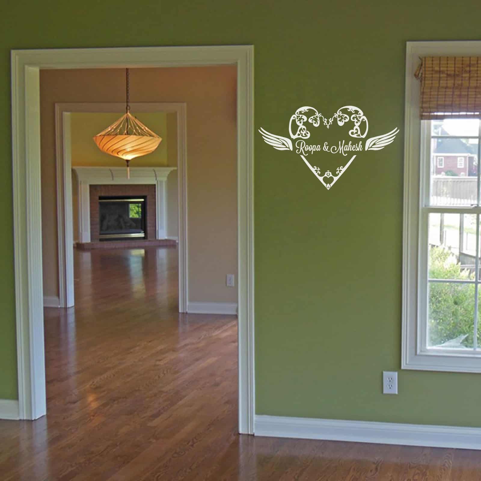 Lovely Welcome Wall Sticker WallDesign Lovely welcome wall sticker walldesign