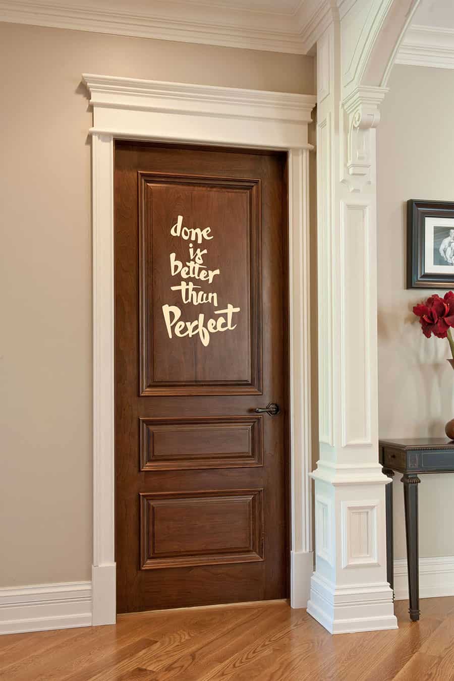 Done is better than perfect Wall Sticker