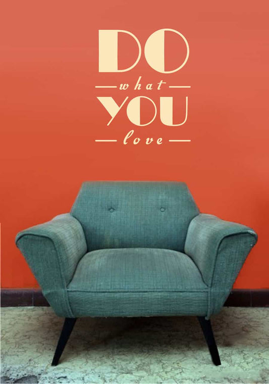 Do What You Love Wall Sticker