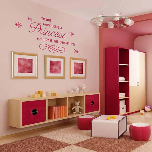 What a Princess Deserves Wall Sticker