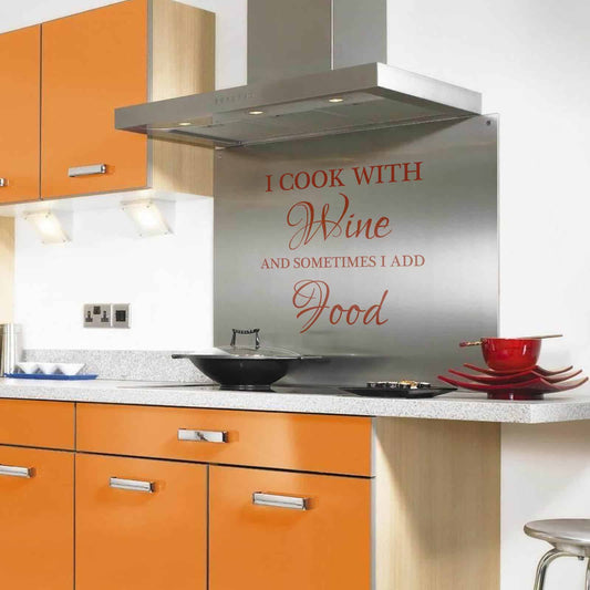 Food &amp; Wine Wall Sticker