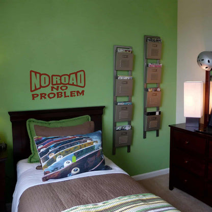 No Road No Problem Wall Sticker