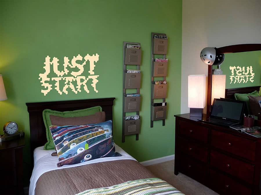 Just start Wall Sticker